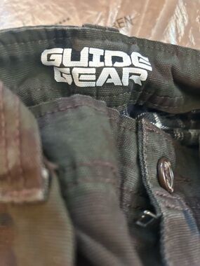 Guide Gear—Men’s Flannel-Lined Cotton Cargo Pants - Camouflage Color